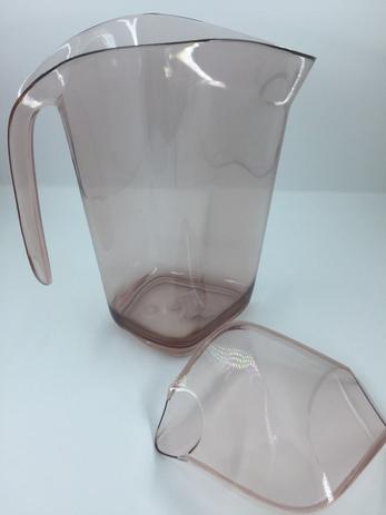 Kit jarra com copos e porta guardanapo - Rosa translucido - Uz utilidades é boa?