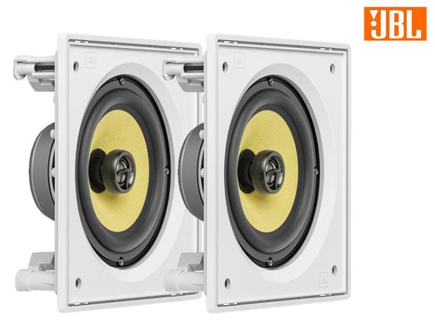 Kit JBL Caixa Som Ambiente Arandela Branca 2 CI6S - 240 WRMS Menor preço em Kit JBL Caixa Som Ambiente Arandela Branca 2 CI6S - 240 WRMS