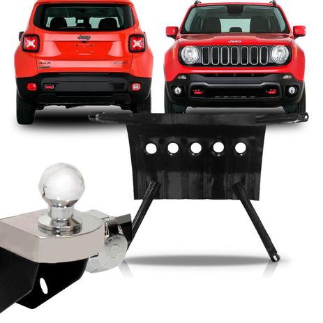 Kit Jeep Renegade Engate Fixo + Protetor Carter - Gedeval Menor preço em Kit Jeep Renegade Engate Fixo + Protetor Carter - Gedeval