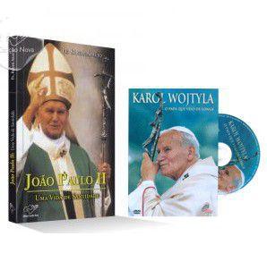 Kit joão paulo ii - livro + dvd karol wojtyla - Armazem Menor preço em Kit joão paulo ii - livro + dvd karol wojtyla - Armazem
