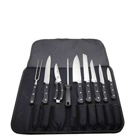 Kit Jogo De Facas Chef Profissional 9 Pçs Cozinha Fracalanza é boa?