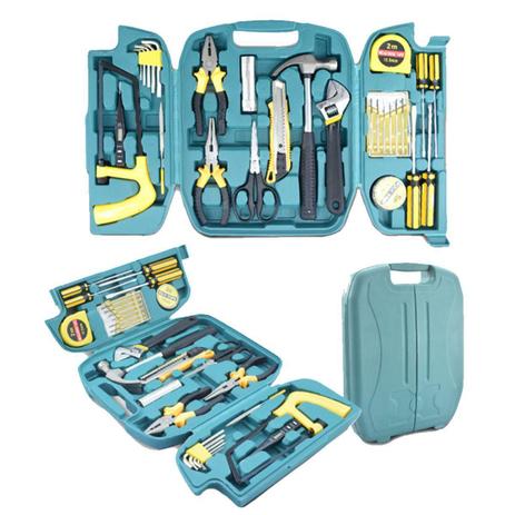 Kit Jogo De Ferramentas Chaves Fenda Philips trena alicate Martelo 27 Pcs - Lelong / Luatek Menor preço em Kit Jogo De Ferramentas Chaves Fenda Philips trena alicate Martelo 27 Pcs - Lelong / Luatek