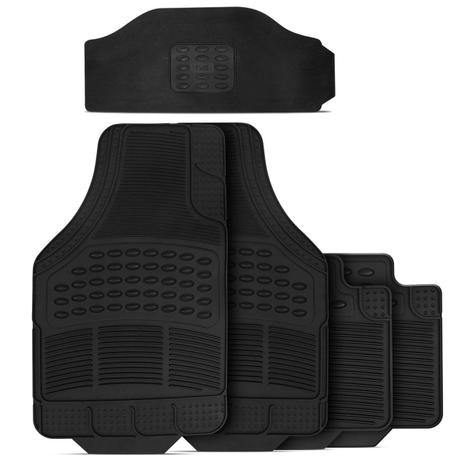 Kit Jogo de Tapetes PVC Antiderrapante Preto 4 Peças + Tapete em PVC Túnel Traseiro Central Preto - Flash tapetes é ruim? Kit Jogo de Tapetes PVC Antiderrapante Preto 4 Peças + Tapete em PVC Túnel Traseiro Central Preto - Flash tapetes é boa?