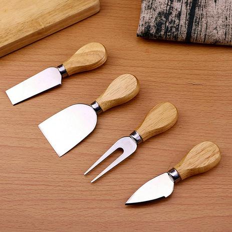 Kit Jogo de Utensílios Pequenos Para Petiscos Queijos Frios 4 Peças Inox - Sunflower é boa?