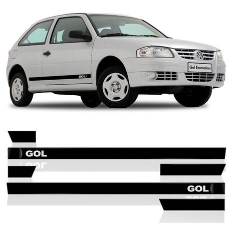 Kit Jogo Friso Lateral Gol G4 2005 Á 2008 2 Portas - Sanfil Menor preço em Kit Jogo Friso Lateral Gol G4 2005 Á 2008 2 Portas - Sanfil