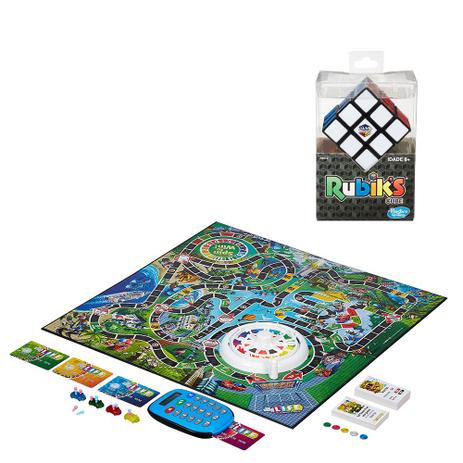 Kit Jogo Game of Life Eletrônico + Jogo de Raciocínio - Rubik's Cubo Mágico - Hasbro Menor preço em Kit Jogo Game of Life Eletrônico + Jogo de Raciocínio - Rubik's Cubo Mágico - Hasbro