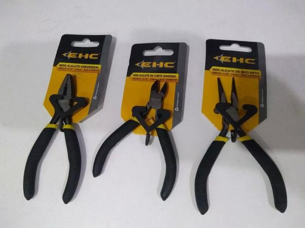 Kit Jogo Mini Alicates P/ Artesanato Eletrônica 3 Peças Ehc Menor preço em Kit Jogo Mini Alicates P/ Artesanato Eletrônica 3 Peças Ehc