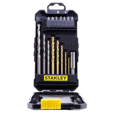 Kit jogo para furar e parafusar com 16 pcs - sta7221 - stanley Menor preço em Kit jogo para furar e parafusar com 16 pcs - sta7221 - stanley