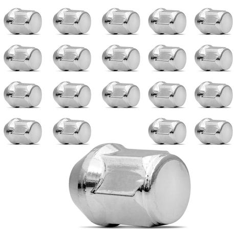 Kit Jogo Porcas Roda Ford F1000 83 A 98 Cromado 20 Peças 1/2 Polegada p/ Roda Esportiva ou Ferro - Emblemax Menor preço em Kit Jogo Porcas Roda Ford F1000 83 A 98 Cromado 20 Peças 1/2 Polegada p/ Roda Esportiva ou Ferro - Emblemax
