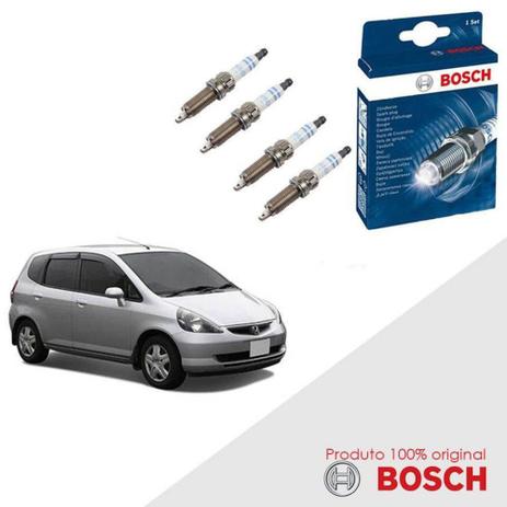 Kit Jogo Velas Original Bosch Fit 1.4 8v i-DSI Flex 06-08 Menor preço em Kit Jogo Velas Original Bosch Fit 1.4 8v i-DSI Flex 06-08