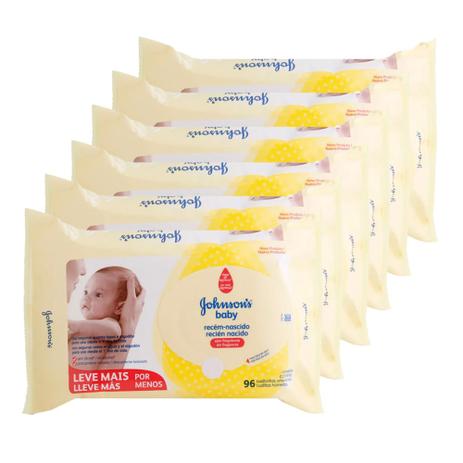 Kit Johnson Baby Recém Nascido - Toalhas Umedecidas - Johnsons Menor preço em Kit Johnson Baby Recém Nascido - Toalhas Umedecidas - Johnsons
