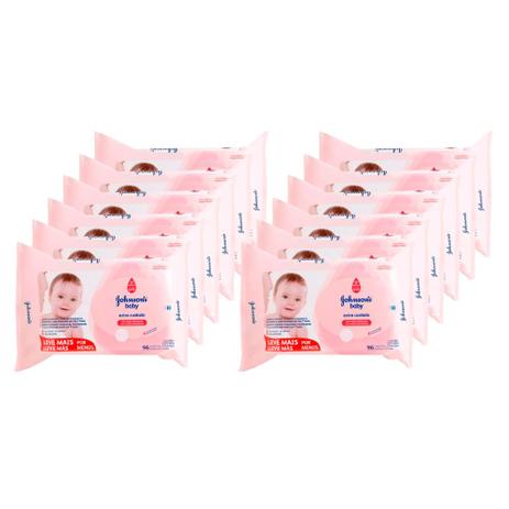 Kit Johnsons Baby Extra Cuidado - Toalhas Umedecidas - Johnsons Menor preço em Kit Johnsons Baby Extra Cuidado - Toalhas Umedecidas - Johnsons