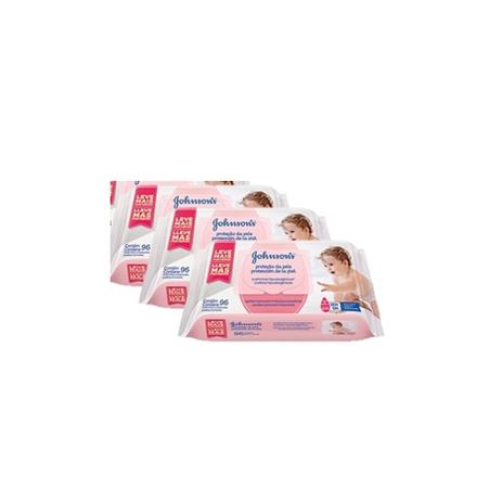 Kit Johnsons Baby Toalhinhas Extra Cuidado 288 unidades Menor preço em Kit Johnsons Baby Toalhinhas Extra Cuidado 288 unidades