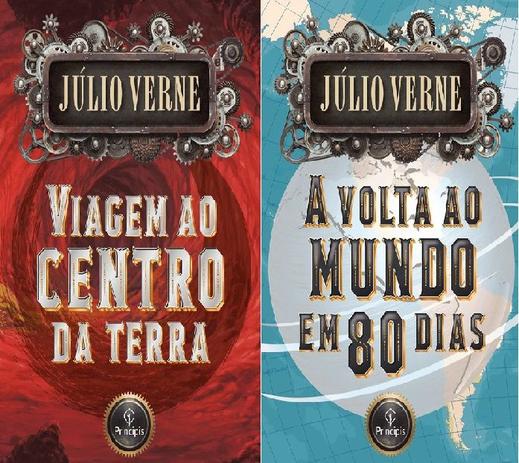 Kit - Julio Verne - Livros de Sucesso - Viagem  e volta ao mundo - Ciranda cultural é boa?