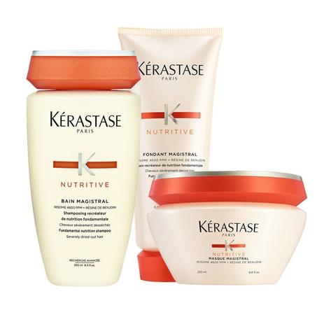 Kit Kérastase Nutritive Shampoo / Condicionador / Máscara - Késrastase Menor preço em Kit Kérastase Nutritive Shampoo / Condicionador / Máscara - Késrastase