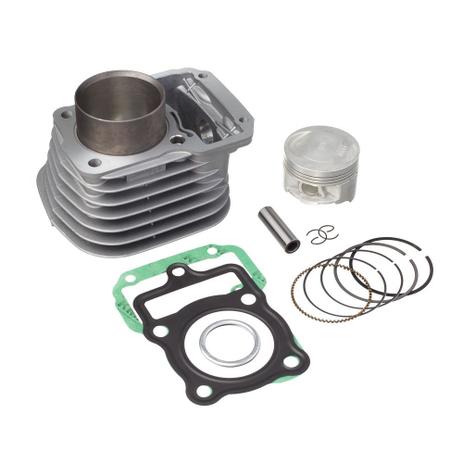 Menor preço em Kit Kmp C/Cilindro Pistao Anel E Junta Kit A Cg 125 2002 Em Diante