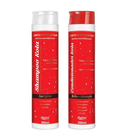 Kit Kola Shampoo, Condicionador Café, Baunilha e Canela - Kelma Menor preço em Kit Kola Shampoo, Condicionador Café, Baunilha e Canela - Kelma