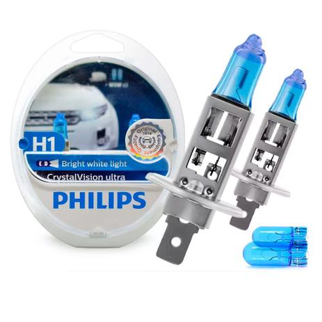 Kit Lâmpada Philips Super Branca Crystal Vision H1 4100k 55w é ruim? Kit Lâmpada Philips Super Branca Crystal Vision H1 4100k 55w é boa?
