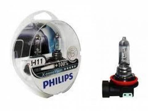 Kit Lâmpada Philips X-treme Vision H11 - 100 Mais Luz Menor preço em Kit Lâmpada Philips X-treme Vision H11 - 100 Mais Luz