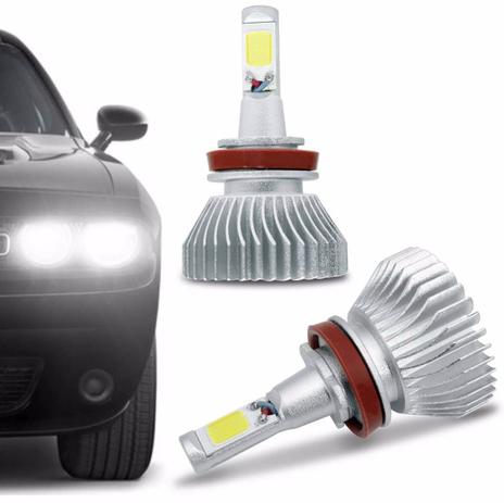 Kit Lâmpada Super LED 2D Headlight H11 6000K 12V 24V 35W 6400LM Efeito Xênon Carro Moto Caminhão - Shocklight é boa?