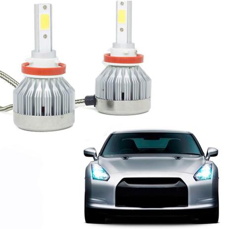 Kit Lâmpada Super LED Automotiva Multilaser H8 - 12/24V - 6200K - 20 Watts - AU836 Menor preço em Kit Lâmpada Super LED Automotiva Multilaser H8 - 12/24V - 6200K - 20 Watts - AU836
