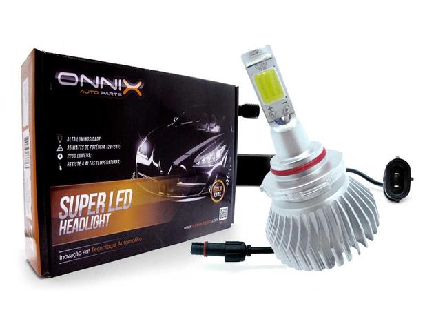 Kit Lâmpada Super Led Efeito Xenon H8 12V 35W 5200 Lumen 6000K Onnix - Onnix auto parts Menor preço em Kit Lâmpada Super Led Efeito Xenon H8 12V 35W 5200 Lumen 6000K Onnix - Onnix auto parts