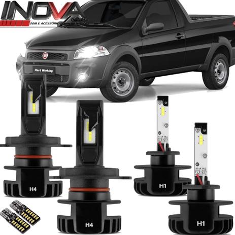 Kit Lampada Super Led Plus Fiat Strada Working 2010 A 2019 - Cinoy Menor preço em Kit Lampada Super Led Plus Fiat Strada Working 2010 A 2019 - Cinoy