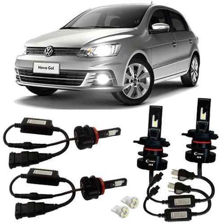 Kit Lampada Super Led Plus Gol G7 Farol E Milha Foco Simples - Cinoy Menor preço em Kit Lampada Super Led Plus Gol G7 Farol E Milha Foco Simples - Cinoy