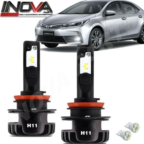 Kit lampada super led plus para farol de milha toyota corolla 2008 a 2019 - Cinoy Menor preço em Kit lampada super led plus para farol de milha toyota corolla 2008 a 2019 - Cinoy