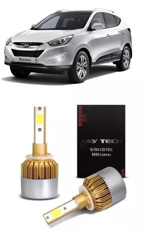 Kit Lâmpada Tay Tech Ultra Led H27 Farol De Milha Tucson 2006/13 Menor preço em Kit Lâmpada Tay Tech Ultra Led H27 Farol De Milha Tucson 2006/13