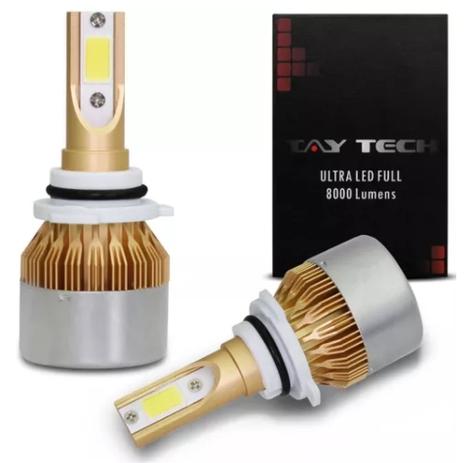 Kit Lâmpada Tay Tech Ultra Led HB4 8000 Lúmens Menor preço em Kit Lâmpada Tay Tech Ultra Led HB4 8000 Lúmens