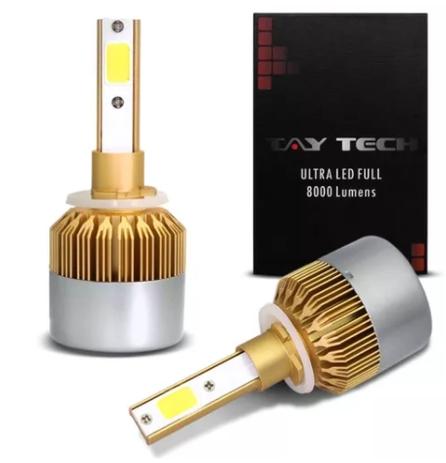 Kit Lâmpada Ultra Led Full Tay Tech H27 8000 Lúmens Menor preço em Kit Lâmpada Ultra Led Full Tay Tech H27 8000 Lúmens