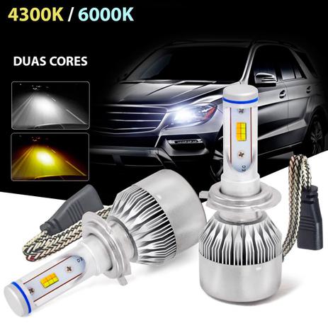 Kit Lampada Ultra Super Led H7 Duas Cores Two 4300k 6000k - 2m é boa?
