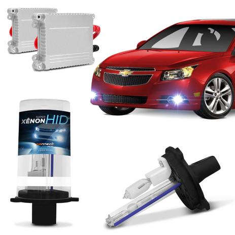 Kit Lâmpada Xênon Farol Milha Chevrolet Cruze 2015 H11 8000K 12v 35W Reator Função Anti Flicker - Prime é boa?