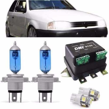 Kit Lampadas 100w Gol Parati Saveiro Bola 95 96 97 98 99 2000 Farol H4 8500k + Rele Duplo + Led - Techone é ruim? Kit Lampadas 100w Gol Parati Saveiro Bola 95 96 97 98 99 2000 Farol H4 8500k + Rele Duplo + Led - Techone é boa?