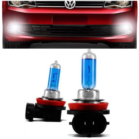 Kit Lampadas Farol de Milha Gol Voyage G6 2013 2014 2015 2016 Super Brancas H11 - Techone 8500k 12v 55w Inmetro Menor preço em Kit Lampadas Farol de Milha Gol Voyage G6 2013 2014 2015 2016 Super Brancas H11 - Techone 8500k 12v 55w Inmetro