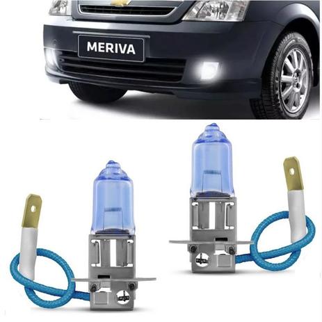 Kit Lampadas Farol de Milha Neblina Meriva Super Brancas H3 - Techone Menor preço em Kit Lampadas Farol de Milha Neblina Meriva Super Brancas H3 - Techone