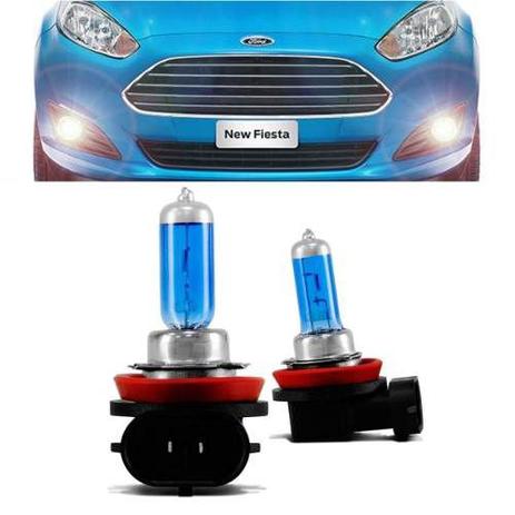 Kit Lampadas Farol Milha New Fiesta 2013 2014 2015 2016 H11 Super Branca - Techone Menor preço em Kit Lampadas Farol Milha New Fiesta 2013 2014 2015 2016 H11 Super Branca - Techone