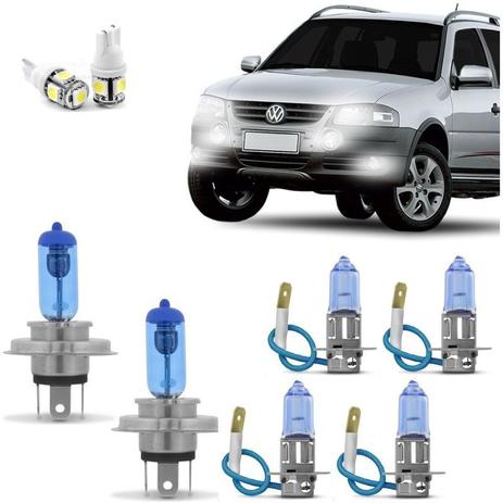 Kit Lampadas Gol Rallye G4 Parati Saveiro Surf Super Brancas - Techone Menor preço em Kit Lampadas Gol Rallye G4 Parati Saveiro Surf Super Brancas - Techone