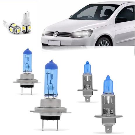 Kit Lampadas Gol Voyage G6 2013 14 2015 2016 Super Brancas Farol H7 H1 - Techone Menor preço em Kit Lampadas Gol Voyage G6 2013 14 2015 2016 Super Brancas Farol H7 H1 - Techone