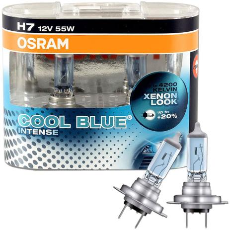 Kit Lâmpadas Halógenas Osram Cool Blue Intense H7 4200K Menor preço em Kit Lâmpadas Halógenas Osram Cool Blue Intense H7 4200K
