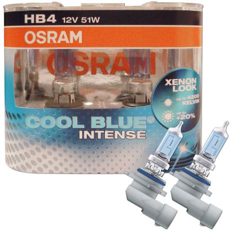 Kit Lâmpadas Halógenas Osram Cool Blue Intense HB4 4200K Menor preço em Kit Lâmpadas Halógenas Osram Cool Blue Intense HB4 4200K