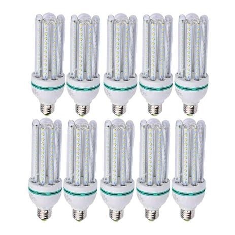 Kit Lampadas SD Led Milho 30w E27 6000k Branco Frio 10 Unidades - Diversos Menor preço em Kit Lampadas SD Led Milho 30w E27 6000k Branco Frio 10 Unidades - Diversos