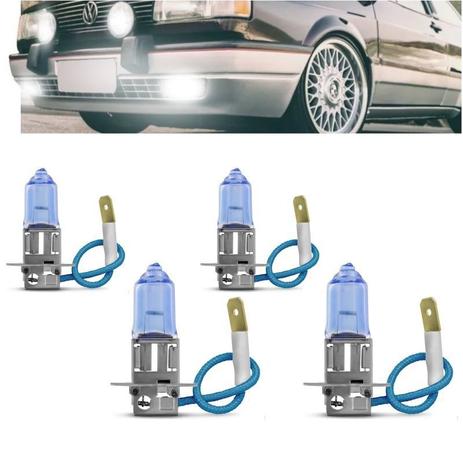 Kit Lampadas Super Branca Gol Gts Gti Farol de Milha H3 Auxilar H3 - Techone Menor preço em Kit Lampadas Super Branca Gol Gts Gti Farol de Milha H3 Auxilar H3 - Techone