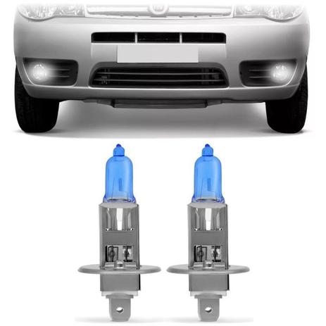 Kit Lâmpadas Super Brancas H1 55w Milha Neblina Palio G3 Economy - Techone Menor preço em Kit Lâmpadas Super Brancas H1 55w Milha Neblina Palio G3 Economy - Techone