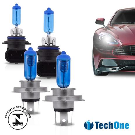 Kit Lâmpadas Super Brancas Hilux 2009 A 2011 Srv H4 + Hb4 - Tech one é boa?