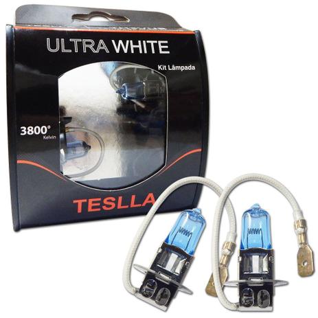 Kit Lâmpadas Super Brancas Teslla Ultra White H3 3800k - 24v é boa?