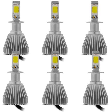 Kit Lampadas Super LED Fiat Marea 1998 a 2008 Farol Alto Baixo e Neblina - Next generation Menor preço em Kit Lampadas Super LED Fiat Marea 1998 a 2008 Farol Alto Baixo e Neblina - Next generation