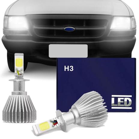 Kit Lâmpadas Super LED Headlight Ford Ranger 97 98 99 00 Farol de Milha H3 6000K Efeito Xênon - Kit Iluminação Menor preço em Kit Lâmpadas Super LED Headlight Ford Ranger 97 98 99 00 Farol de Milha H3 6000K Efeito Xênon - Kit Iluminação