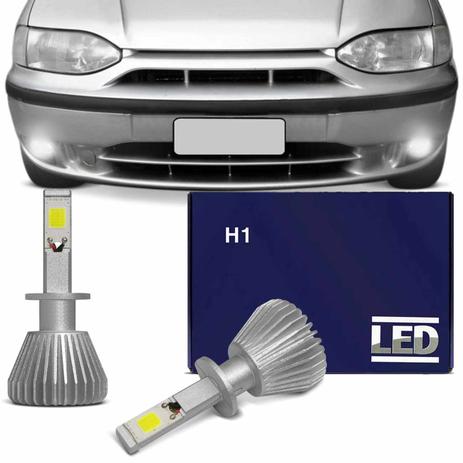 Kit Lâmpadas Super LED Headlight Palio G1 96 97 98 99 00 01 02 Farol de Milha H1 6000K Efeito Xênon - Prime é boa?